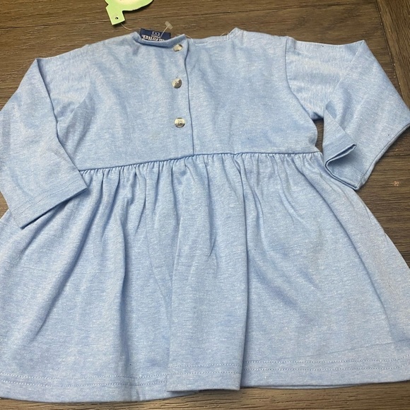 Feu Follet Paris Size 2T Dress Denim chambre Embroidered floral Blue
Nwt - Picture 2 of 6